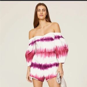 NWT AMUR Ariadne Off The Shoulder Romper
